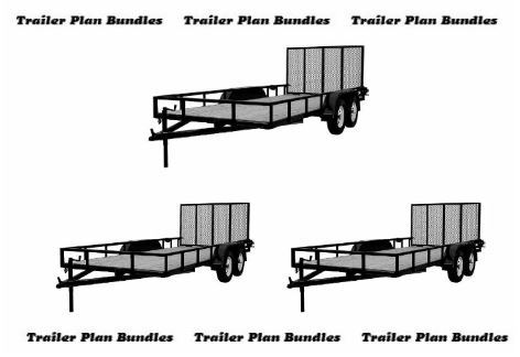 8x14, 8x10 and 7x12 utility trailers