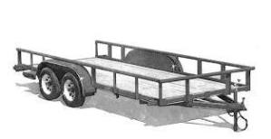 Tandem Utility Trailer