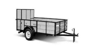 Single Axle Utility Trailer